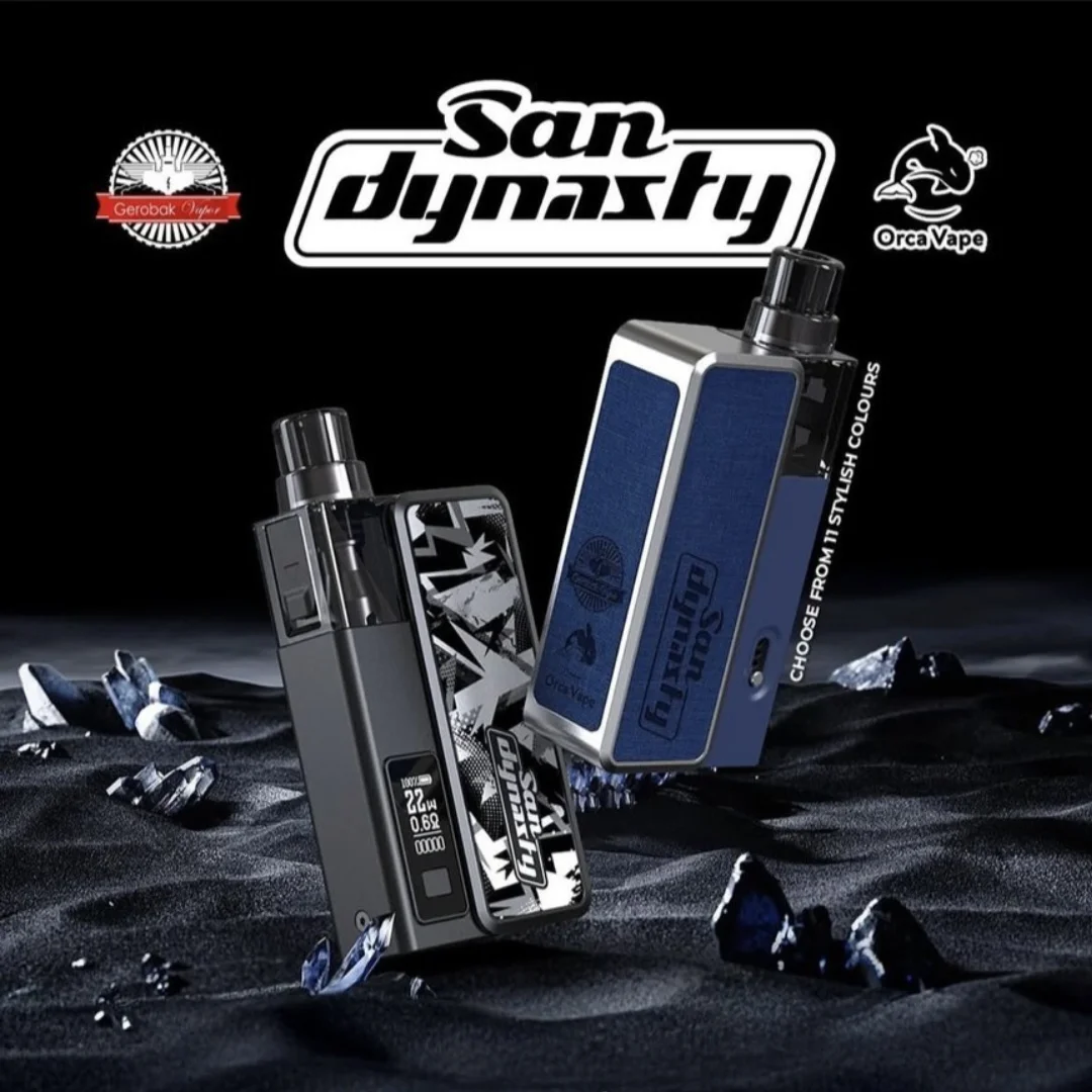 San Dynasty 小海豚 30W 小煙主機｜便攜大功率，持久享受 - 電子煙潮流商城