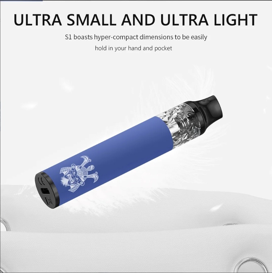 DISPOSABLE BARS 將軍 S1 拋棄式主機｜支持多次注油｜耐用便捷 - 電子煙潮流商城