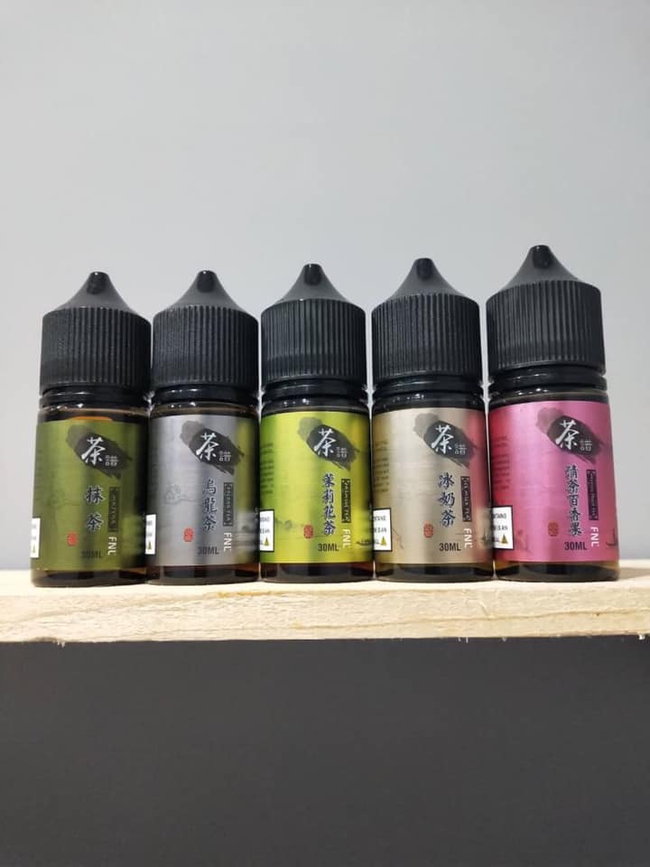 【買五送一】TeaPu 茶譜30ml小煙鹽油｜6茶香精選｜30ml/50mg高丁鹽 - 電子煙潮流商城