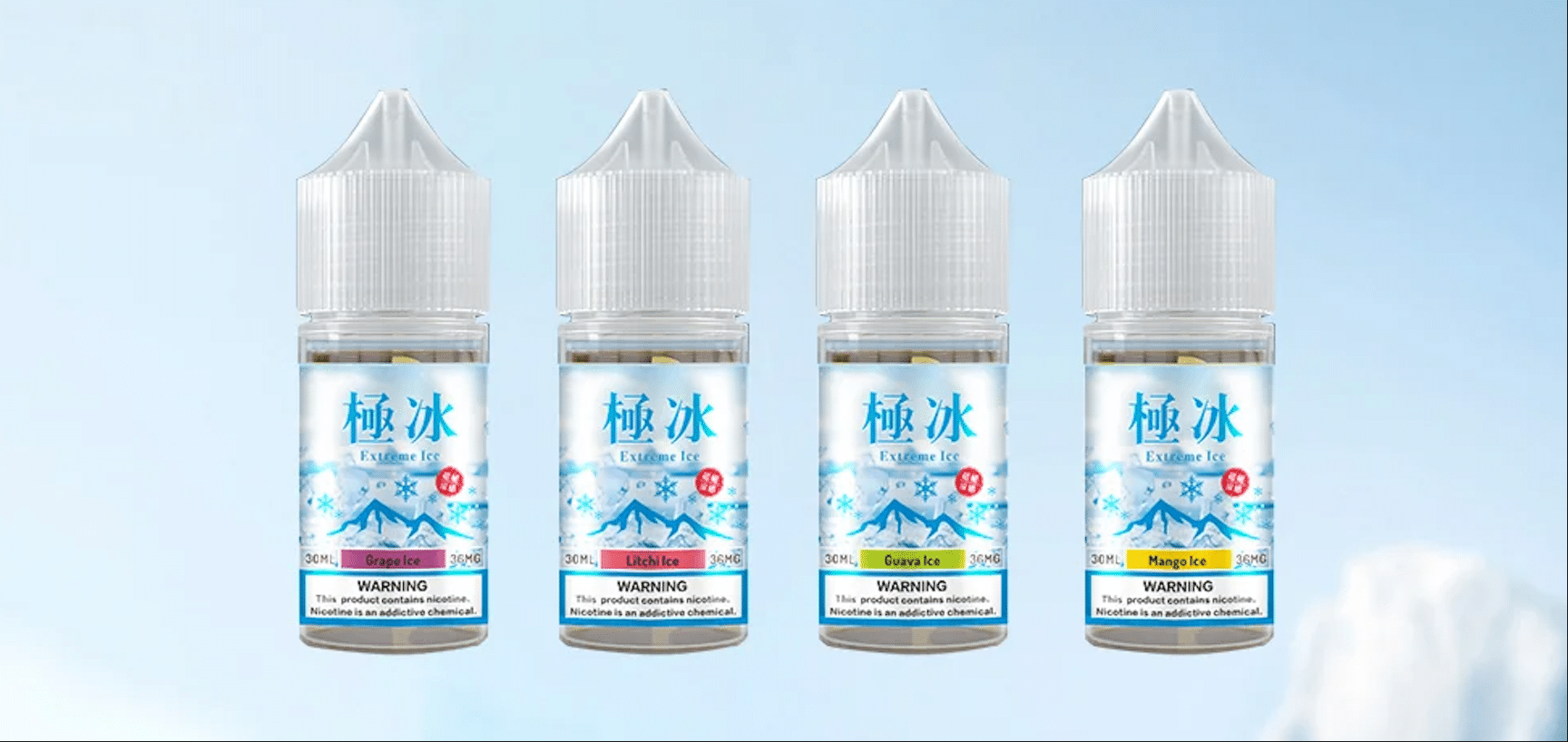 ExtremeIce極冰30ml超涼煙油｜10款果冰口味｜36mg尼古丁鹽｜電子菸專用 - 電子煙潮流商城