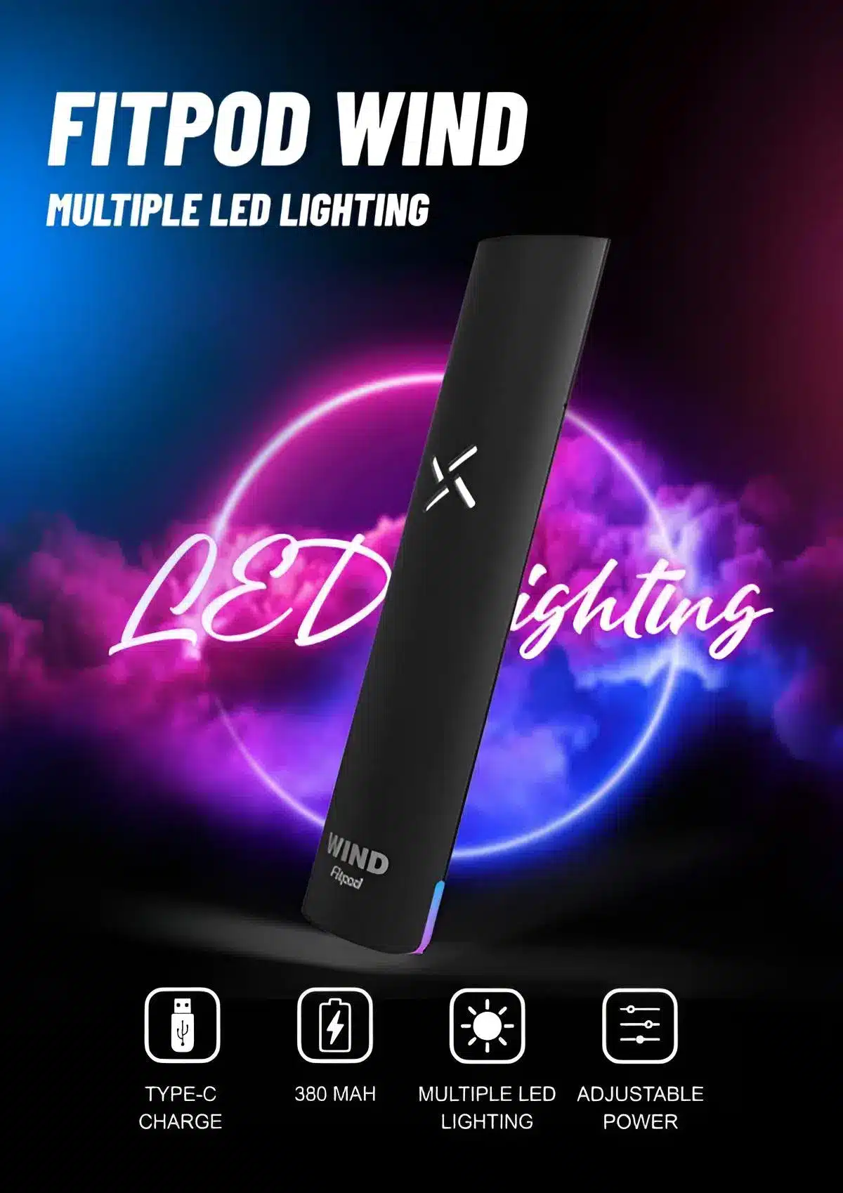 Fitpod Wind 氣流調節煙桿