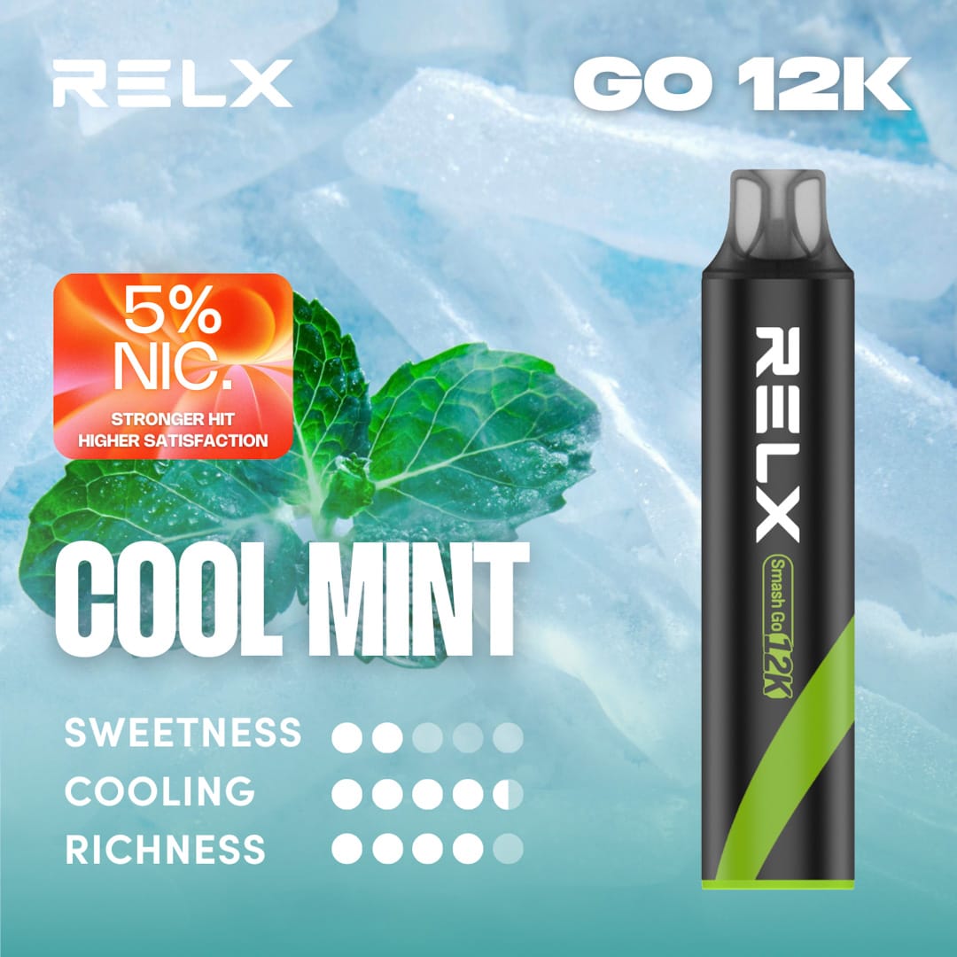 RELX Smash Go12000口拋棄式電子煙｜悅刻一次性裝置外出即用 - 電子煙潮流商城